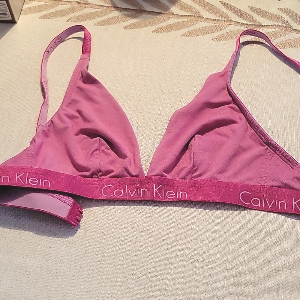 Calvin Klein Pink Bra size S
